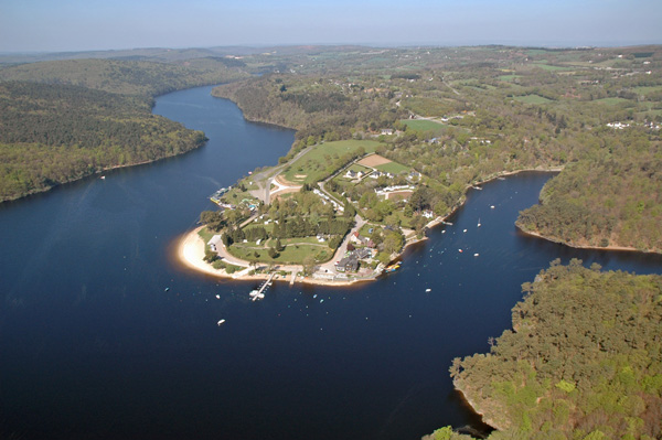 image du lac de Guerledan