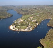 image du lac de Guerledan
